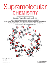 Cover image for Supramolecular Chemistry, Volume 32, Issue 5, 2020