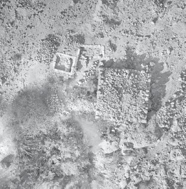 Fig. 2: Aerial view of the En-Gedi Spring site during the renewed excavations (photo by Tal Rogovski)