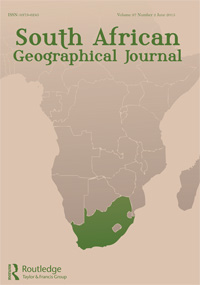 Cover image for South African Geographical Journal, Volume 97, Issue 2, 2015