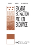 Cover image for Solvent Extraction and Ion Exchange, Volume 34, Issue 5, 2016