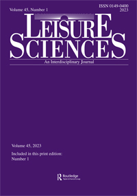 Cover image for Leisure Sciences, Volume 45, Issue 1, 2023