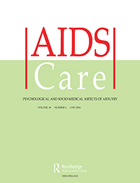 Cover image for AIDS Care, Volume 30, Issue 6, 2018