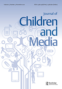 Cover image for Journal of Children and Media, Volume 15, Issue 4, 2021