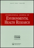 Cover image for International Journal of Environmental Health Research, Volume 23, Issue 3, 2013