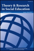 Cover image for Theory & Research in Social Education, Volume 25, Issue 1, 1997