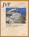Cover image for Journal of Vertebrate Paleontology, Volume 29, Issue 2, 2009