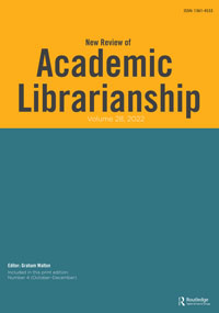 Cover image for New Review of Academic Librarianship, Volume 28, Issue 4, 2022