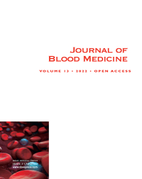 Cover image for Journal of Blood Medicine, Volume 6, 2015