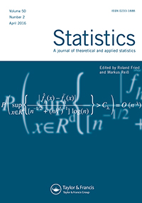 Cover image for Statistics, Volume 50, Issue 2, 2016