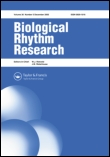 Cover image for Biological Rhythm Research, Volume 26, Issue 5, 1995
