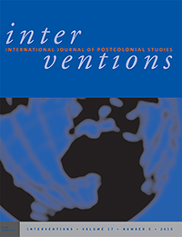 Cover image for Interventions, Volume 17, Issue 5, 2015