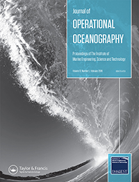 Cover image for Journal of Operational Oceanography, Volume 12, Issue 1, 2019