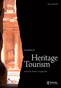 Cover image for Journal of Heritage Tourism, Volume 10, Issue 3, 2015