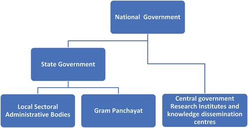 Figure 5. Governance structure in the study site.