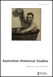 Cover image for Australian Historical Studies, Volume 38, Issue 129, 2007