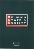 Cover image for Religion, State and Society, Volume 40, Issue 1, 2012