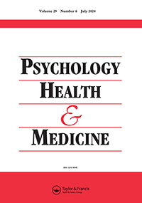 Cover image for Psychology, Health & Medicine, Volume 29, Issue 6, 2024
