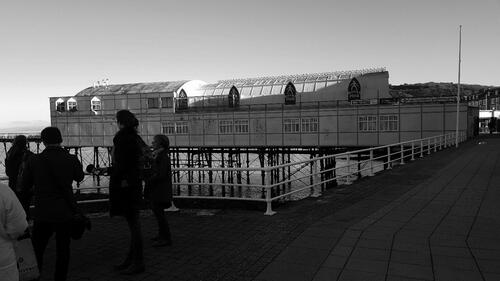 Figure 1. Royal Pier, Aberystwyth (Source: Literary Atlas).