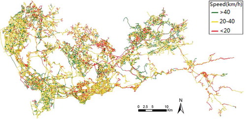 Figure 13. Shenzhen road network.