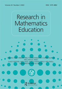 Cover image for Research in Mathematics Education, Volume 24, Issue 2, 2022