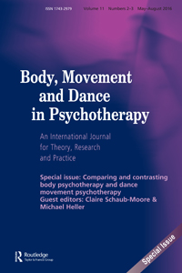 Cover image for Body, Movement and Dance in Psychotherapy, Volume 11, Issue 2-3, 2016