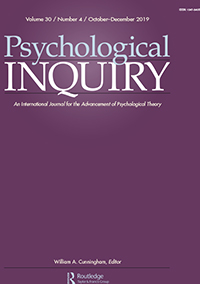 Cover image for Psychological Inquiry, Volume 30, Issue 4, 2019