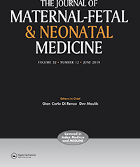 Cover image for The Journal of Maternal-Fetal & Neonatal Medicine, Volume 32, Issue 12, 2019