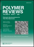 Cover image for Polymer Reviews, Volume 41, Issue 1-2, 2001