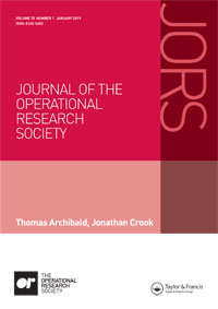 Cover image for Journal of the Operational Research Society, Volume 70, Issue 1, 2019