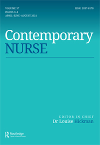 Cover image for Contemporary Nurse, Volume 57, Issue 3-4, 2021