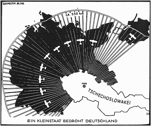 Figure 1. Rupert von Schumacher’s Ein Kleinstaat Bedroht Deutschland (A Minor State Threatens Germany) from November, Citation1934