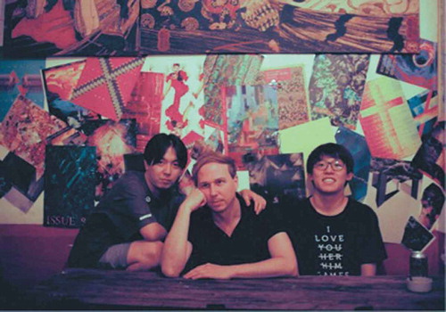 Figure 4. A Dutch singer and his friends from a local Chinese band.