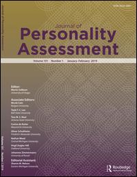 Cover image for Journal of Personality Assessment, Volume 101, Issue 1, 2019