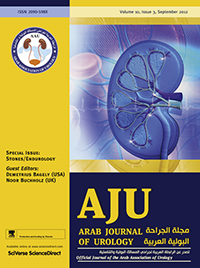 Cover image for Arab Journal of Urology, Volume 10, Issue 3, 2012