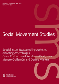 Cover image for Social Movement Studies, Volume 17, Issue 3, 2018