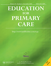 Cover image for Education for Primary Care, Volume 29, Issue 6, 2018