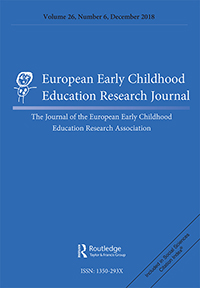 Cover image for European Early Childhood Education Research Journal, Volume 26, Issue 6, 2018