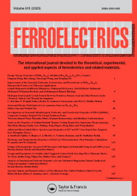 Cover image for Ferroelectrics, Volume 615, Issue 1, 2023