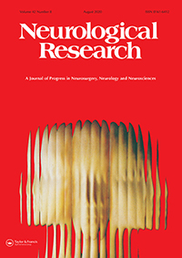 Cover image for Neurological Research, Volume 42, Issue 8, 2020