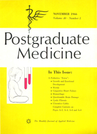 Cover image for Postgraduate Medicine, Volume 40, Issue 5, 1966