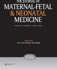 Cover image for The Journal of Maternal-Fetal & Neonatal Medicine, Volume 33, Issue 16, 2020