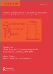 Cover image for Scandinavian Journal of History, Volume 39, Issue 2, 2014