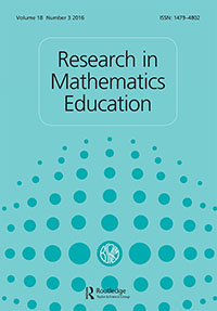 Cover image for Research in Mathematics Education, Volume 18, Issue 3, 2016