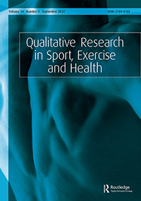 Cover image for Qualitative Research in Sport, Exercise and Health, Volume 14, Issue 5, 2022