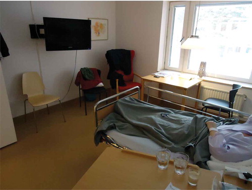 Figure 5. Interior of a single-patient room