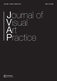 Cover image for Journal of Visual Art Practice, Volume 17, Issue 1, 2018