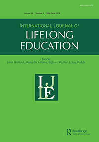 Cover image for International Journal of Lifelong Education, Volume 38, Issue 3, 2019