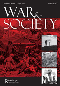 Cover image for War & Society, Volume 39, Issue 3, 2020