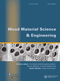 Cover image for Wood Material Science & Engineering, Volume 14, Issue 4, 2019