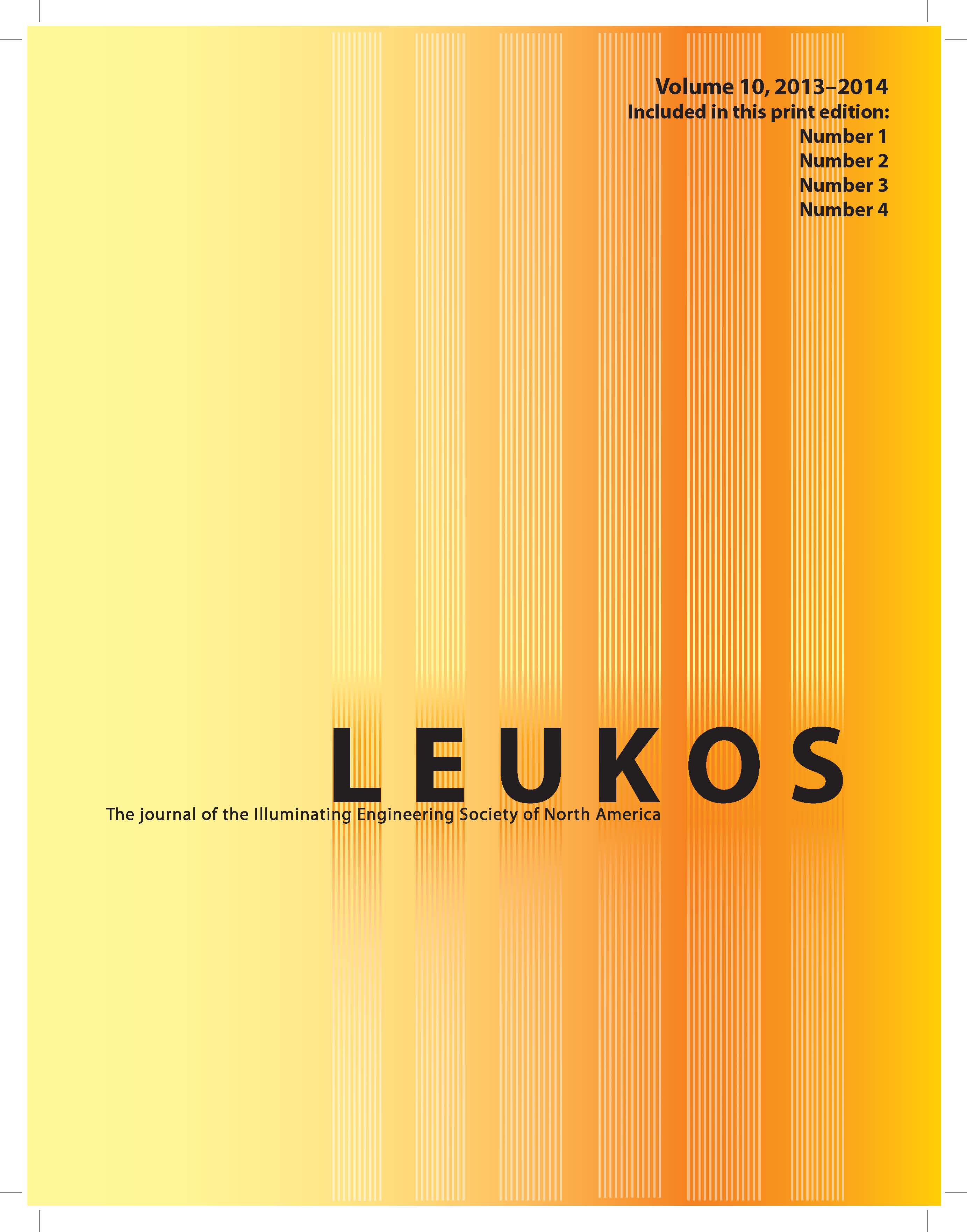 Cover image for LEUKOS, Volume 10, Issue 1, 2014